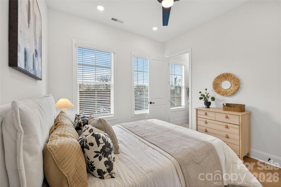 Furnished interior view inside a new home in , Charlotte (Image 10).