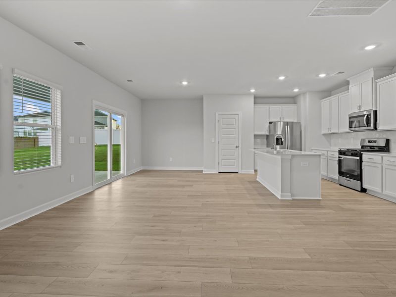 Spacious, unfurnished interior of a new home in The Farm at Wells Creek - Heritage Collection, Gray Court (Image 10). Spacious, unfurnished interior of a new home in The Farm at Wells Creek - Heritage Collection, Gray Court (Image 10).