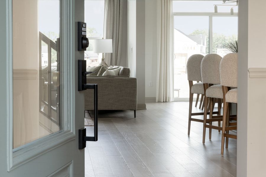 Representative furnished interior of a home built from the Avery by Fischer Homes in Twin Lakes, Hoschton (Image 7).