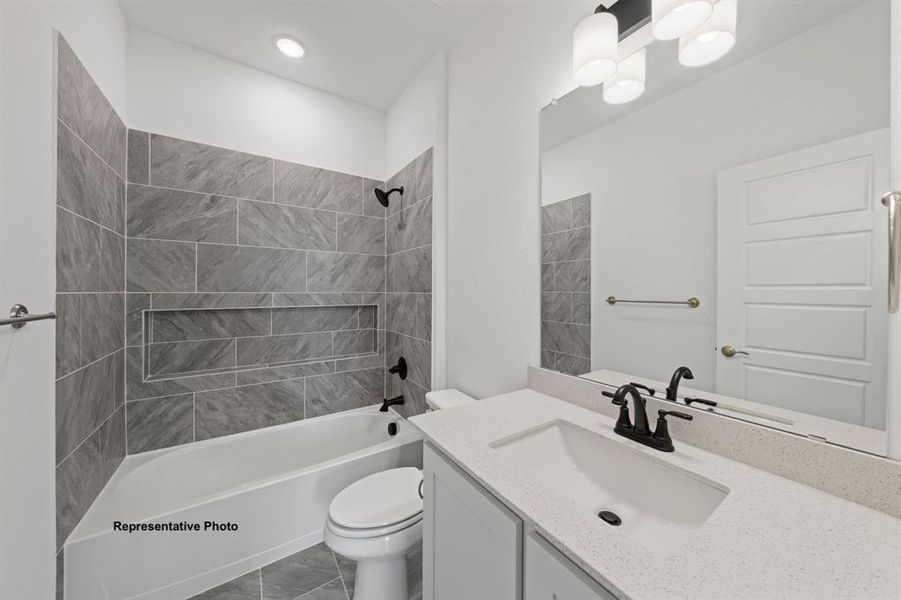 Furnished interior view inside a new home in , Boyd (Image 3).