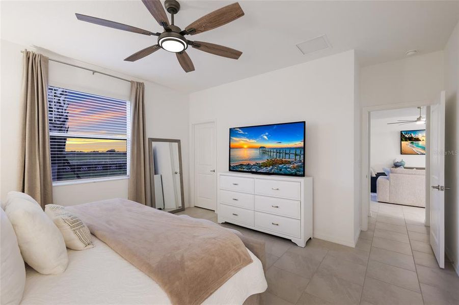 Furnished interior view inside a new home in Rye Ranch, Parrish (Image 19).