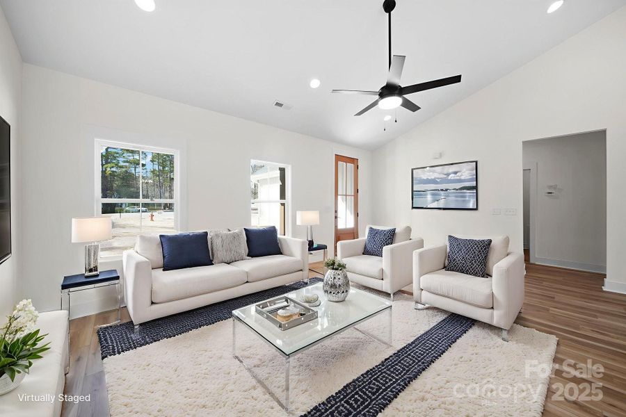 **Virtually staged**