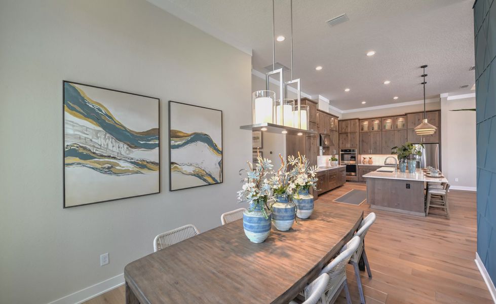 Furnished interior view inside a new home in Amelia National, Fernandina Beach (Image 28).