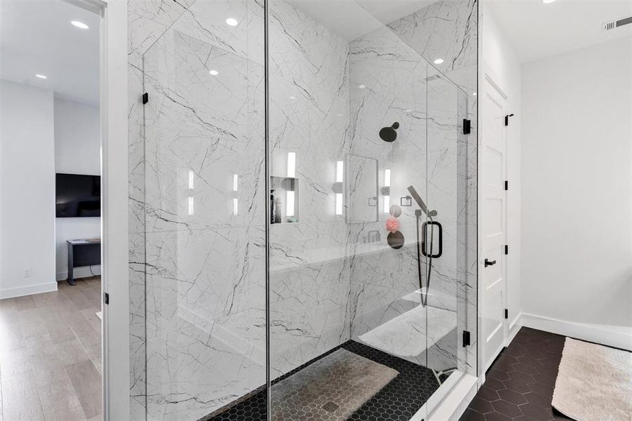 Furnished interior view inside a new home in , Graford (Image 24).