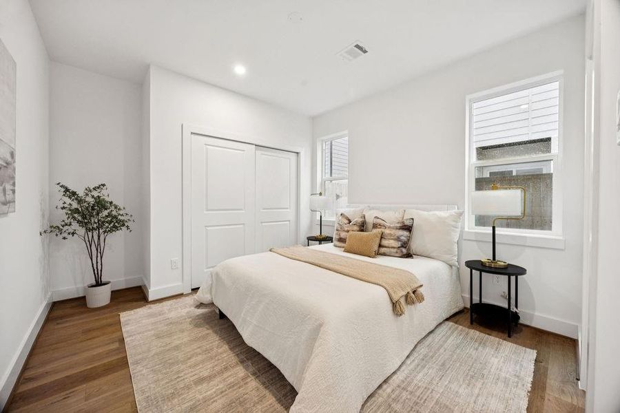 Furnished interior view inside a new home in , Houston (Image 11). Furnished interior view inside a new home in , Houston (Image 11).