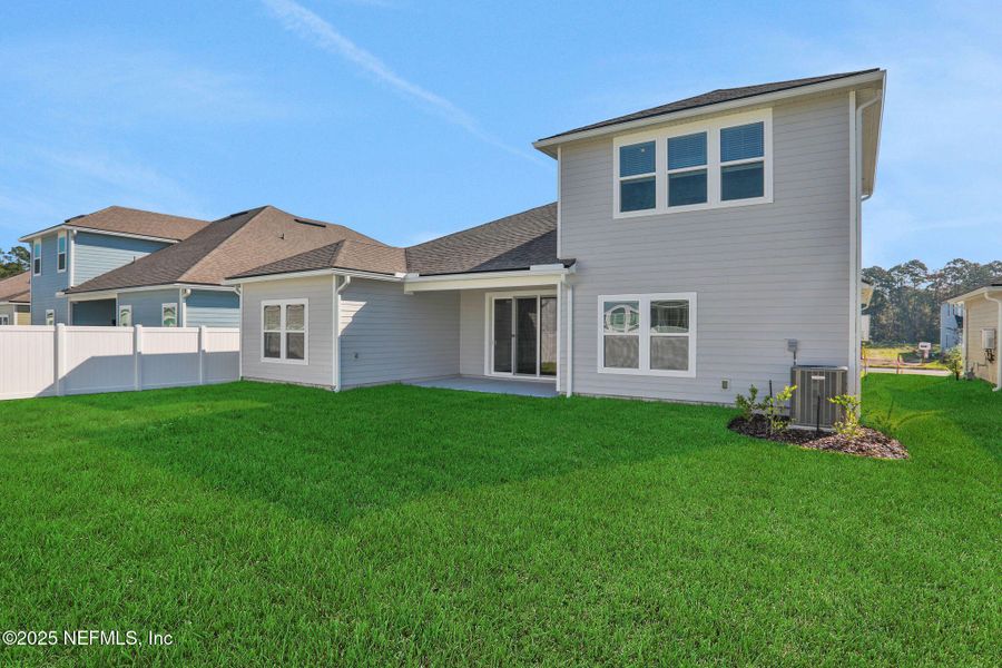Exterior details and patio area of a home in Jennings Farm, Middleburg (Image 21). Exterior details and patio area of a home in Jennings Farm, Middleburg (Image 21).