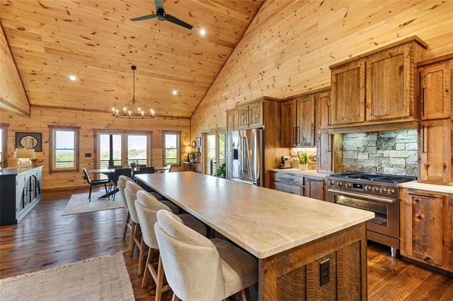 Furnished interior view inside a new home in , Morganton (Image 52).
