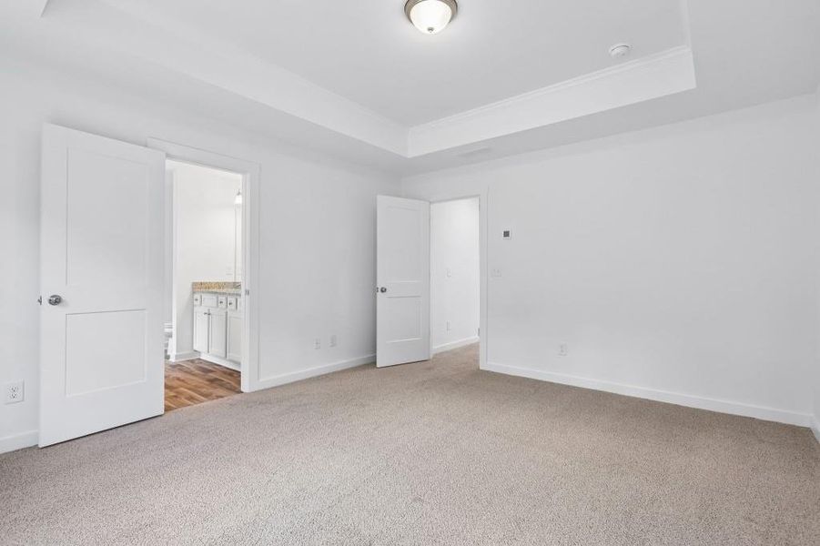 Spacious, unfurnished interior of a new home in Savoy Park, Covington (Image 17). Spacious, unfurnished interior of a new home in Savoy Park, Covington (Image 17).