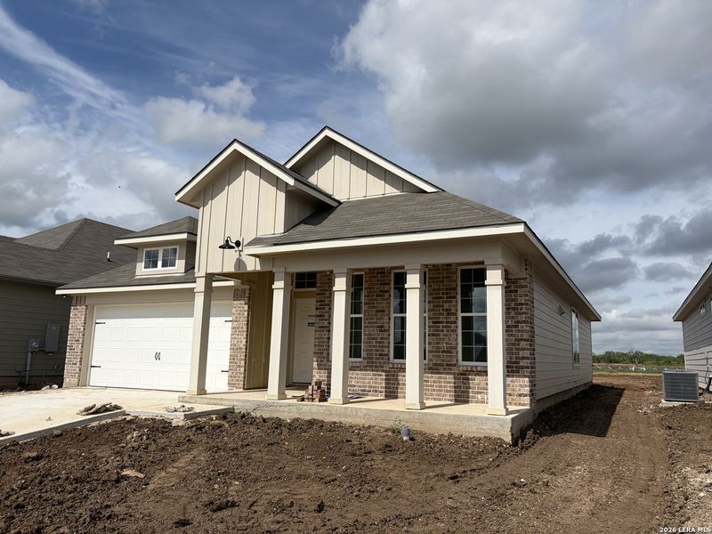In-progress construction of a new home in Arroyo Ranch, Seguin, TX (Image 11).