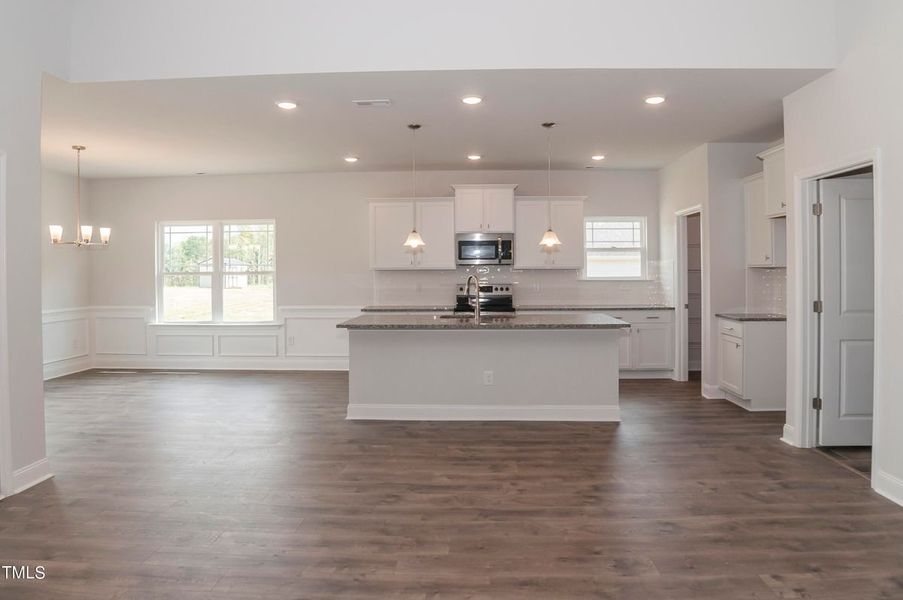 Representative unfurnished interior of a home built from the 2505 by Adams Homes in Williams Ridge, Bailey (Image 13). Representative unfurnished interior of a home built from the 2505 by Adams Homes in Williams Ridge, Bailey (Image 13).