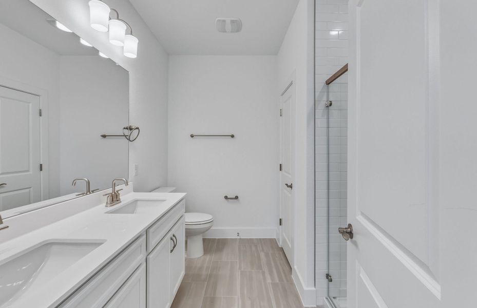 Furnished interior view inside a new home in Saddleback at Santa Rita Ranch, Liberty Hill (Image 5).