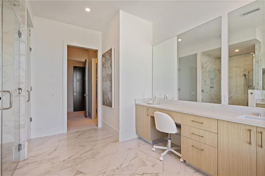 Furnished interior view inside a new home in The Dillon Buckhead, Atlanta (Image 18).