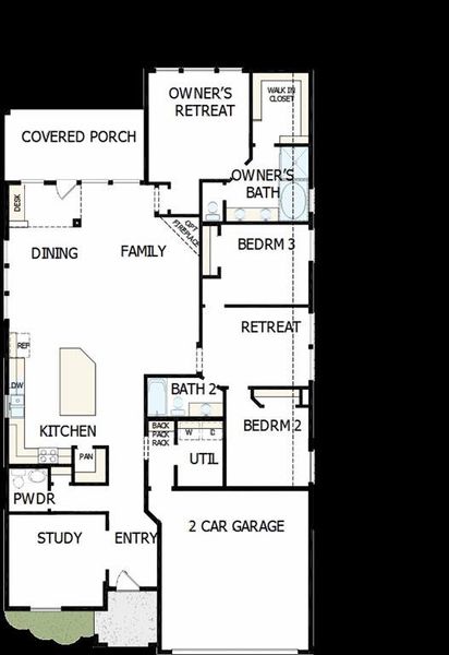 The success of a floorplan is the way you can move through it…You’ll be amazed at how well this home lives…We call it traffic patterns.