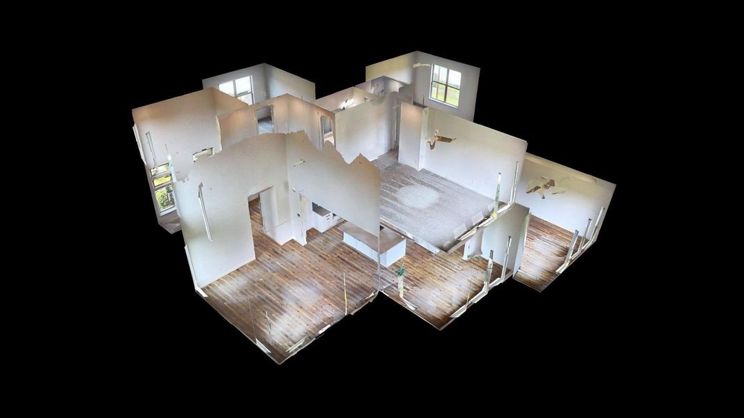 The same 3D floor plan shown unfurnished, making it easy to see the layout, room sizes, and flow without any visual distraction. The same 3D floor plan shown unfurnished, making it easy to see the layout, room sizes, and flow without any visual distraction.