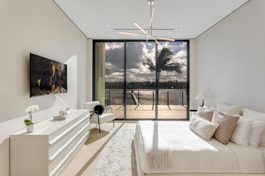 Furnished interior view inside a new home in , Lantana (Image 14).