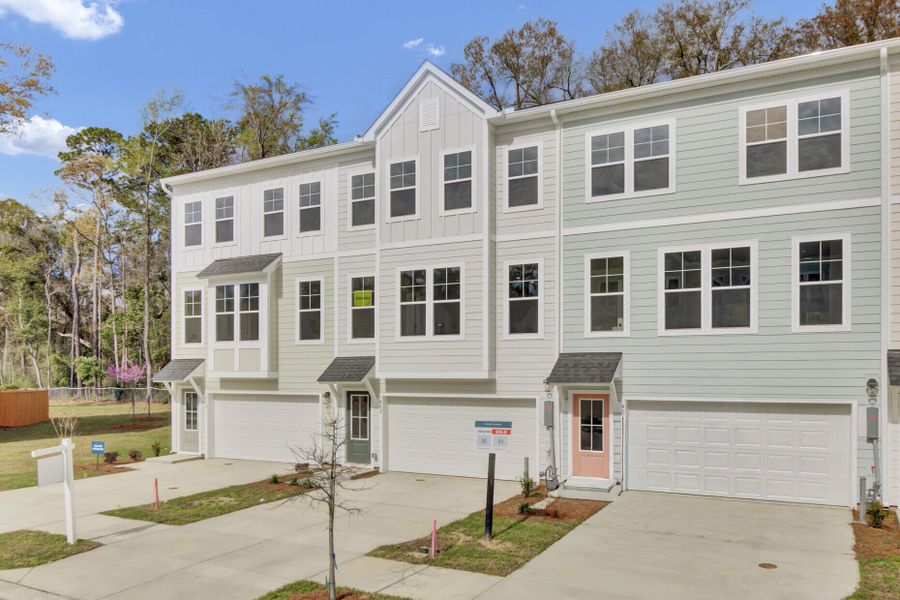 Front exterior of a new home in , Johns Island, SC, highlighting curb appeal (Image 26).