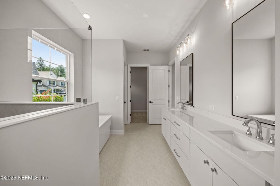 Furnished interior view inside a new home in , St. Johns (Image 8). Furnished interior view inside a new home in , St. Johns (Image 8).