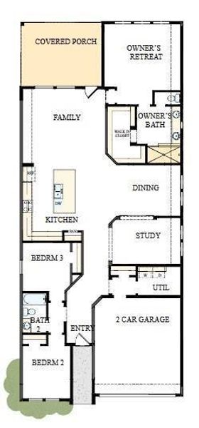 2D floor plan layout of this home in , Magnolia, TX (Image 6).