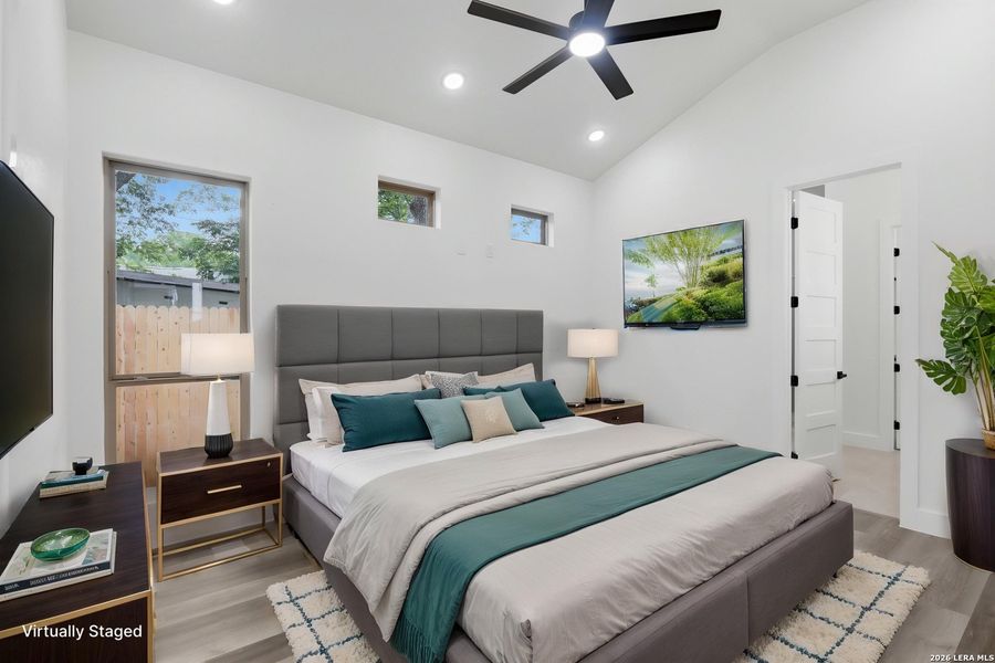 Furnished interior view inside a new home in , San Antonio (Image 17).