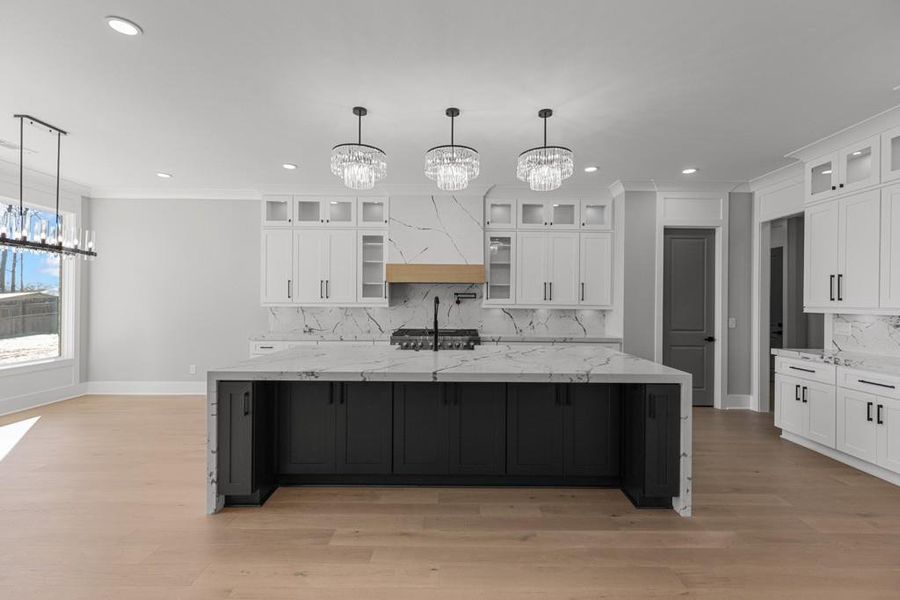 Furnished interior view inside a new home in , Buford (Image 12).