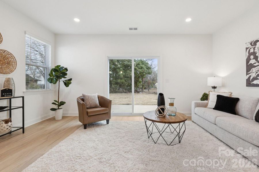 Furnished interior view inside a new home in , Monroe (Image 12).