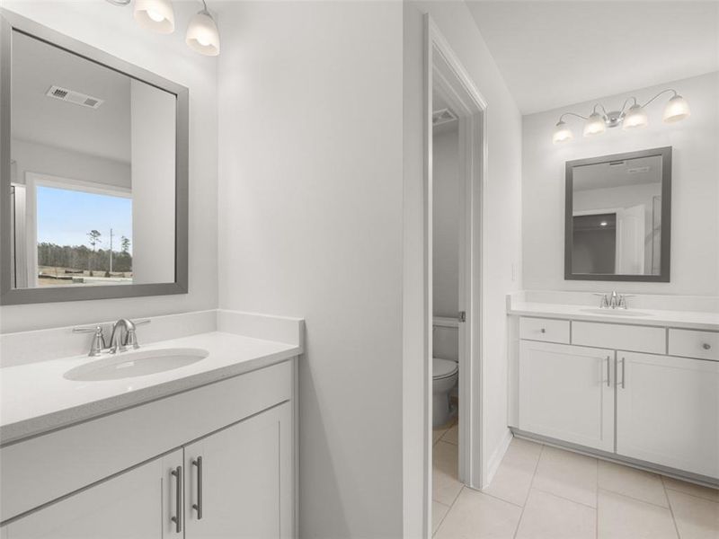 Furnished interior view inside a new home in Haven Abbey, Cumming (Image 12). Furnished interior view inside a new home in Haven Abbey, Cumming (Image 12).