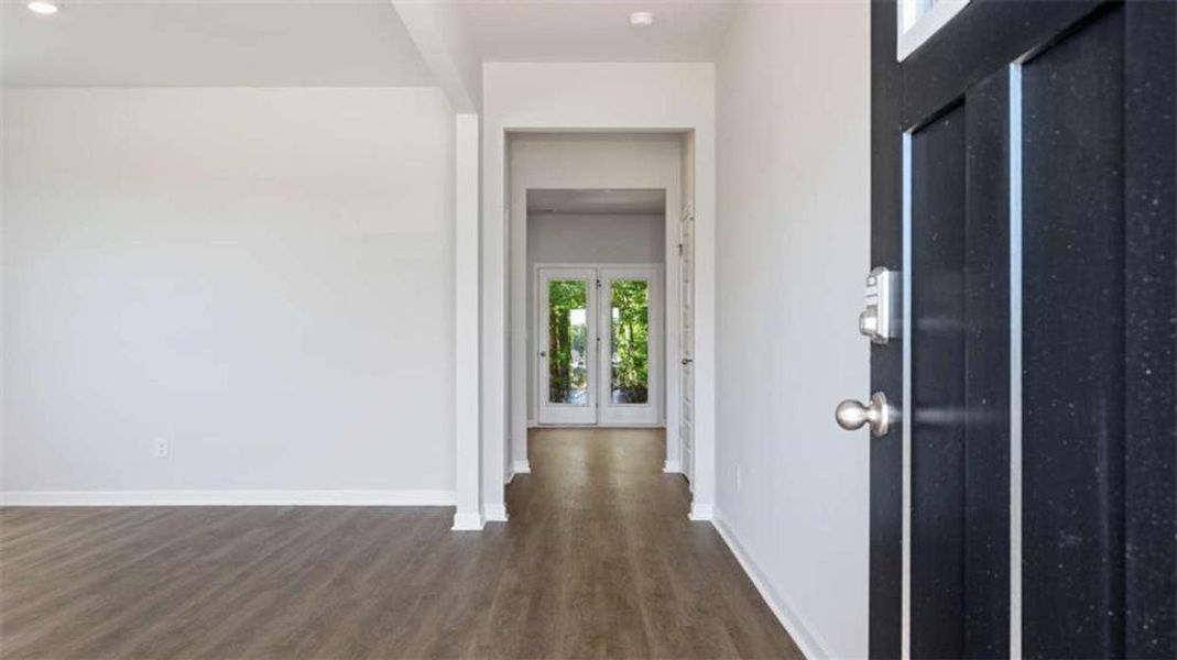 Spacious, unfurnished interior of a new home in The Reserve at Calcutta, Stockbridge (Image 11). Spacious, unfurnished interior of a new home in The Reserve at Calcutta, Stockbridge (Image 11).