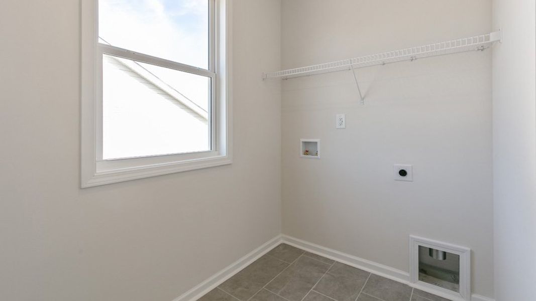 Spacious, unfurnished interior of a new home in The Manors at Winston Pointe, Clayton (Image 29).