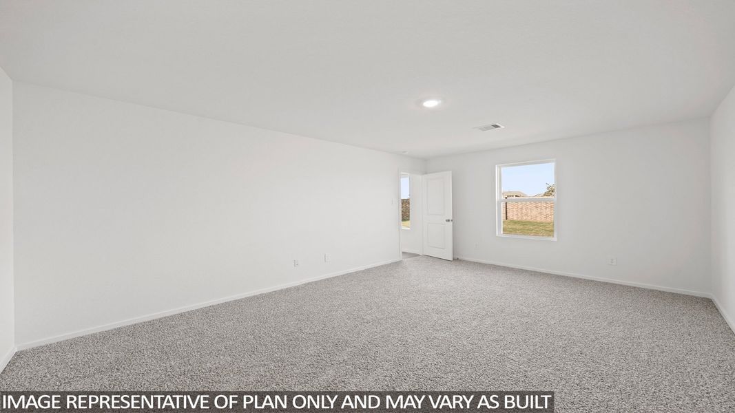 Spacious, unfurnished interior of a new home in Sunterra Lakes, Brookshire (Image 17).