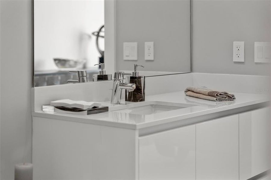 Furnished interior view inside a new home in , Sarasota (Image 28).