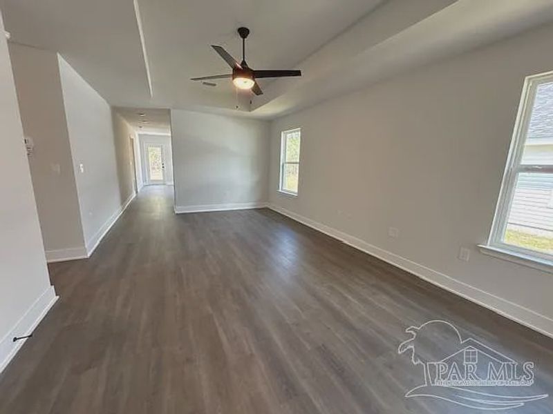 Spacious, unfurnished interior of a new home in Turtle Creek, Cantonment (Image 6).