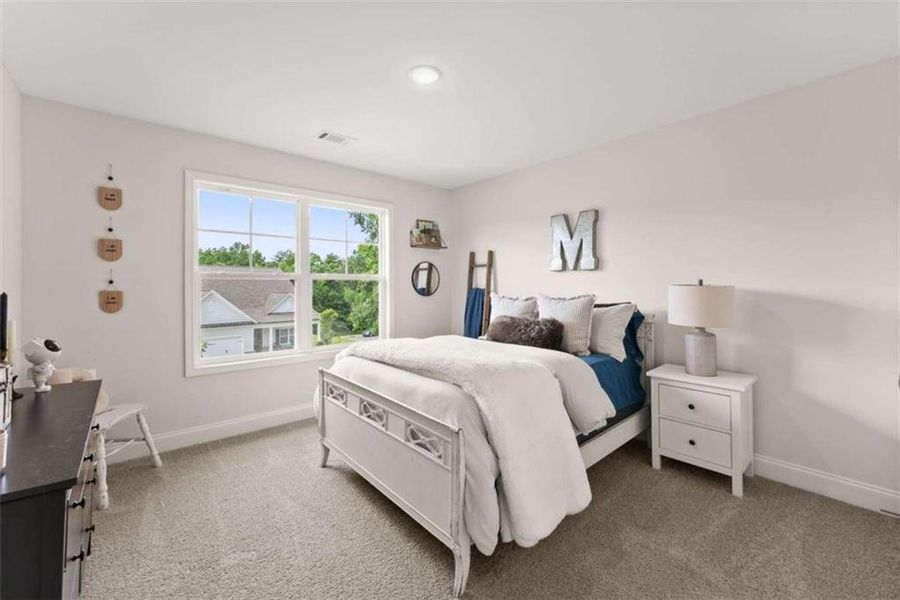 Furnished interior view inside a new home in , Dawsonville (Image 6).