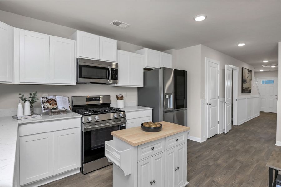 Representative furnished interior of a home built from the Jarrod by Veranda Homes in Trenton Place, Roebuck (Image 14).