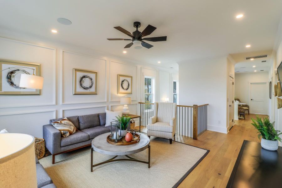 Furnished interior view inside a new home in The Preserve at Pennys Creek, Johns Island (Image 11).