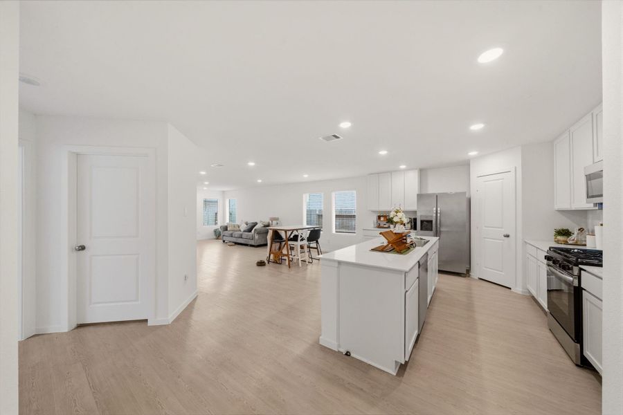 Furnished interior view inside a new home in , Hockley (Image 19).