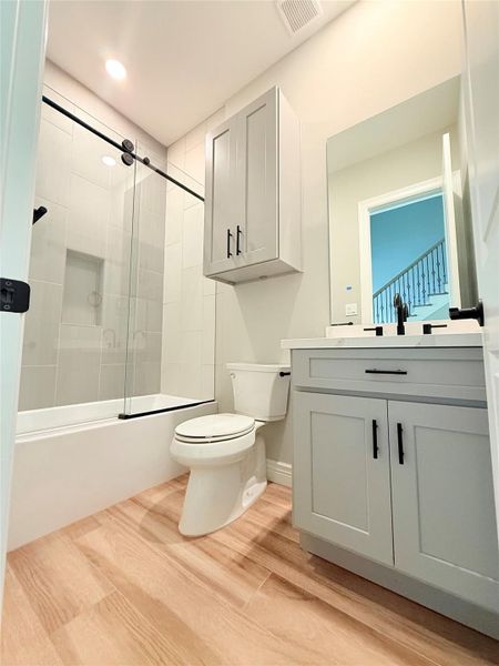 Furnished interior view inside a new home in , New Caney (Image 7).