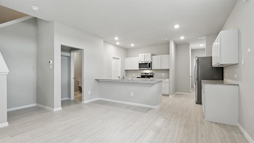Furnished interior view inside a new home in Orchard Village, Fort Worth (Image 3). Furnished interior view inside a new home in Orchard Village, Fort Worth (Image 3).