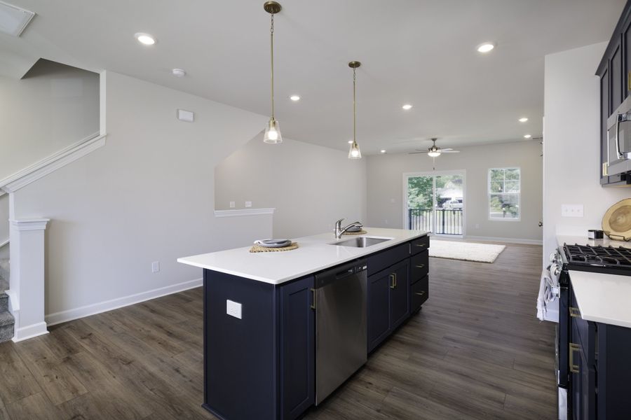 Representative furnished interior of a home built from the The Beckett by Cothran Homes in Holly View, Greenville (Image 13). Representative furnished interior of a home built from the The Beckett by Cothran Homes in Holly View, Greenville (Image 13).