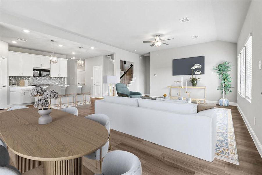 Photo is not of the actual home, but is an inspirational photo of builder’s model home and may depict options, furnishings, and/or decorator features that are not included.