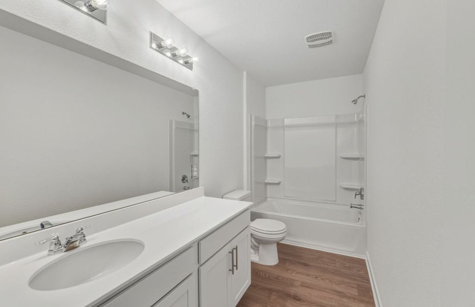 Furnished interior view inside a new home in Sonterra, Jarrell (Image 8). Furnished interior view inside a new home in Sonterra, Jarrell (Image 8).