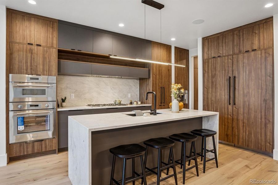 Furnished interior view inside a new home in , Denver (Image 40).