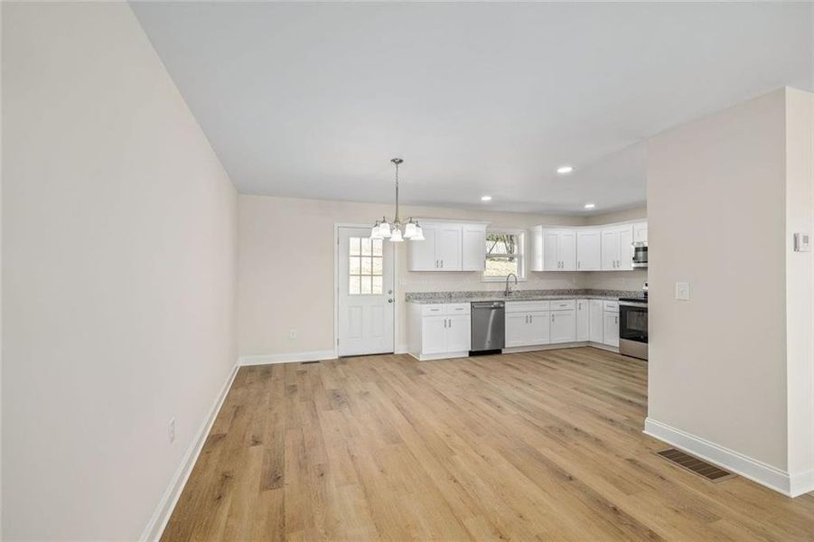 Spacious, unfurnished interior of a new home in , Mount Airy (Image 25).