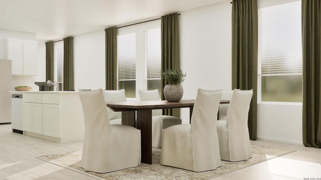 Furnished interior view inside a new home in Stone Garden, Elmendorf (Image 7). Furnished interior view inside a new home in Stone Garden, Elmendorf (Image 7).