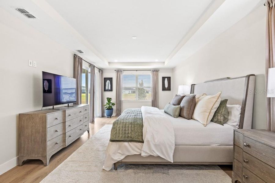 Furnished interior view inside a new home in Foothills Preserve, Mount Dora (Image 42).