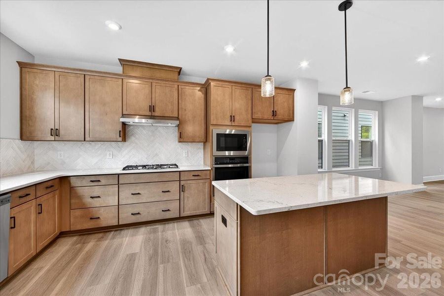 Ample kitchen storage