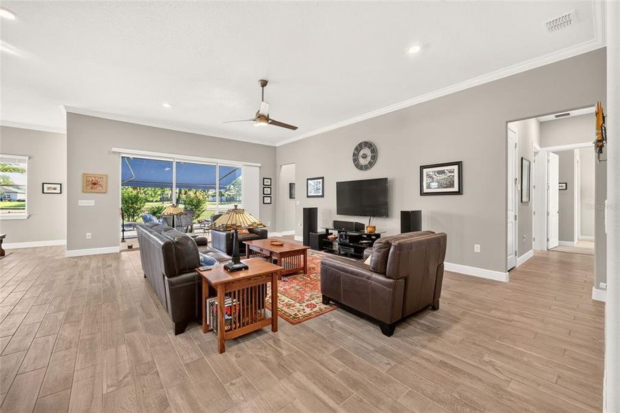 Furnished interior view inside a new home in , Ocala (Image 12).