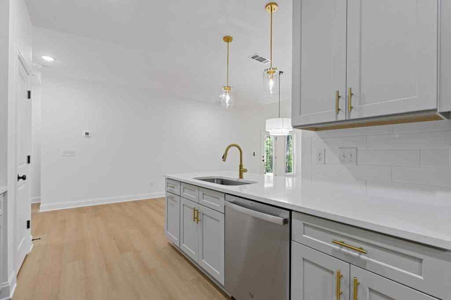 Furnished interior view inside a new home in , Covington (Image 8).