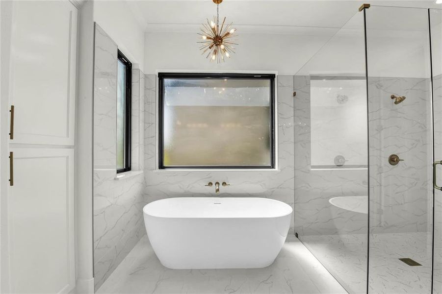 Furnished interior view inside a new home in , Aledo (Image 14).