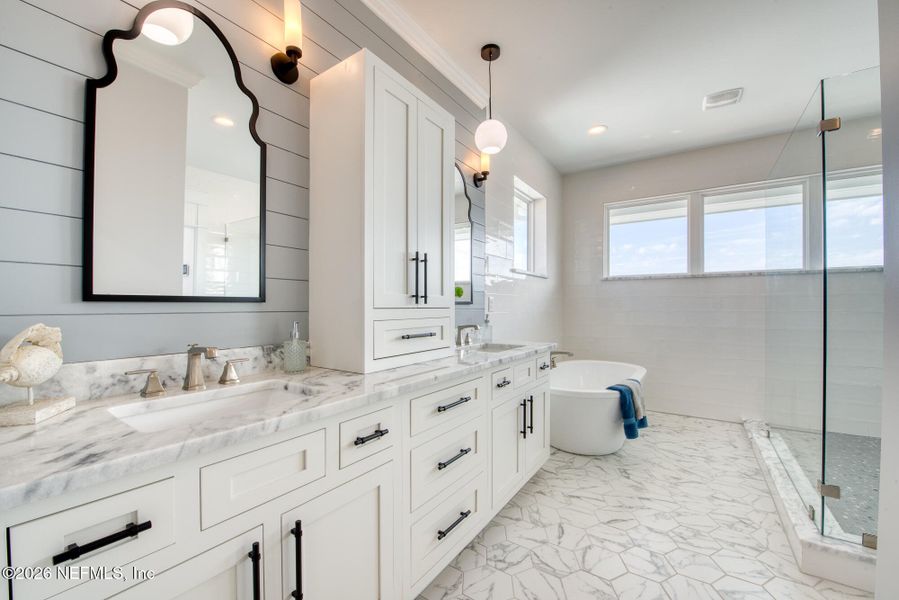 Furnished interior view inside a new home in , Jacksonville Beach (Image 12).