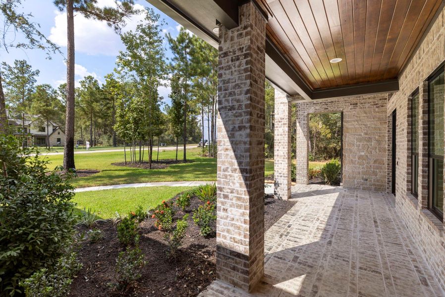 Exterior details and patio area of a home in , Montgomery (Image 1). Exterior details and patio area of a home in , Montgomery (Image 1).
